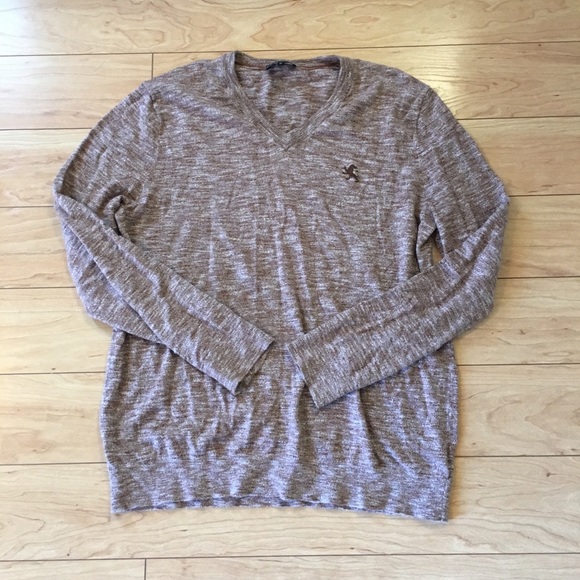 Express Other - Express Space Dye V-Neck Sweater